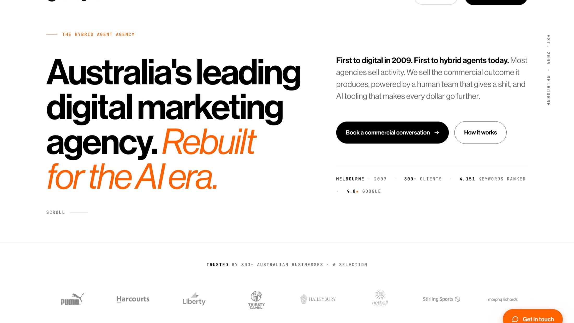 The ZiB Digital website